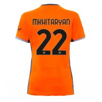 Inter Milan Henrikh Mkhitaryan #22 Replica Third Shirt Ladies 2023-24 Short Sleeve
